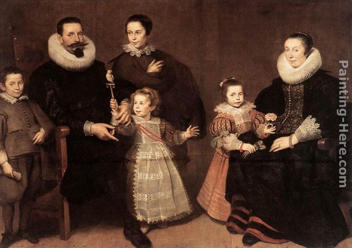 Cornelis De Vos Family Portrait